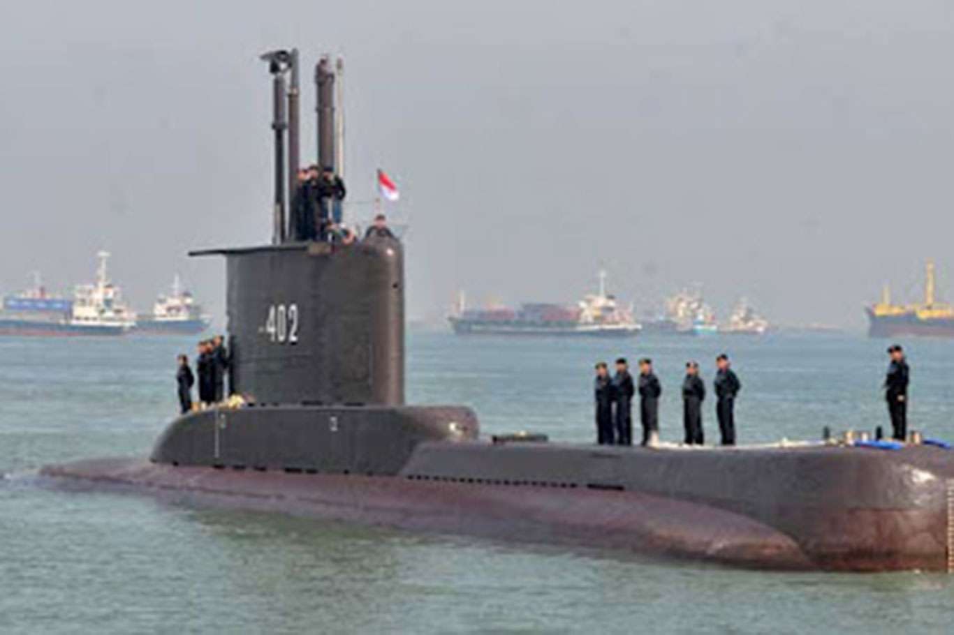 Indonesia's military lost contact with a navy submarine